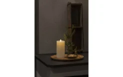 Wave Batteridrivet Blockljus 16,5cm Gräddvit