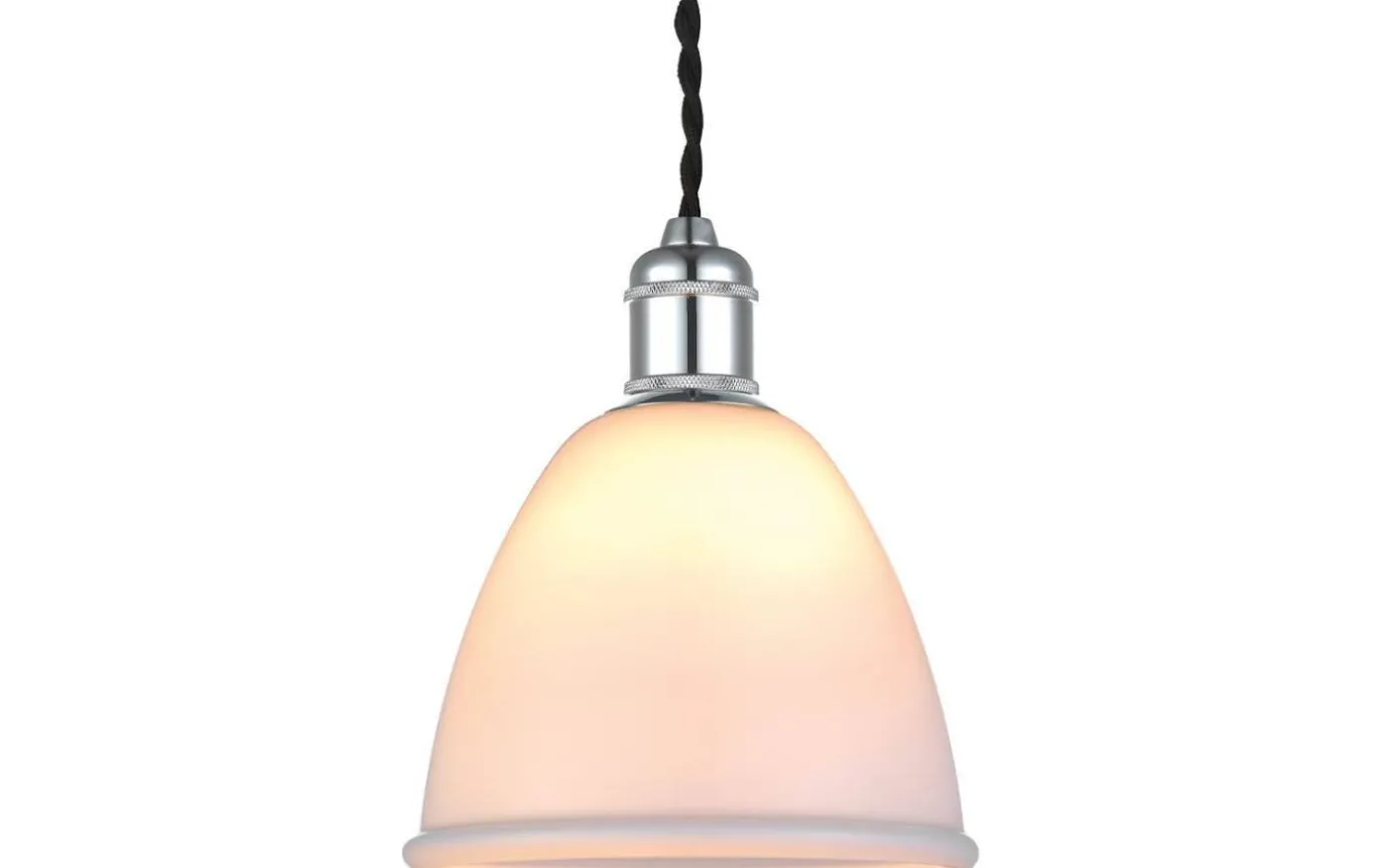 Wave Fönsterlampa Ø15cm Opal/Krom