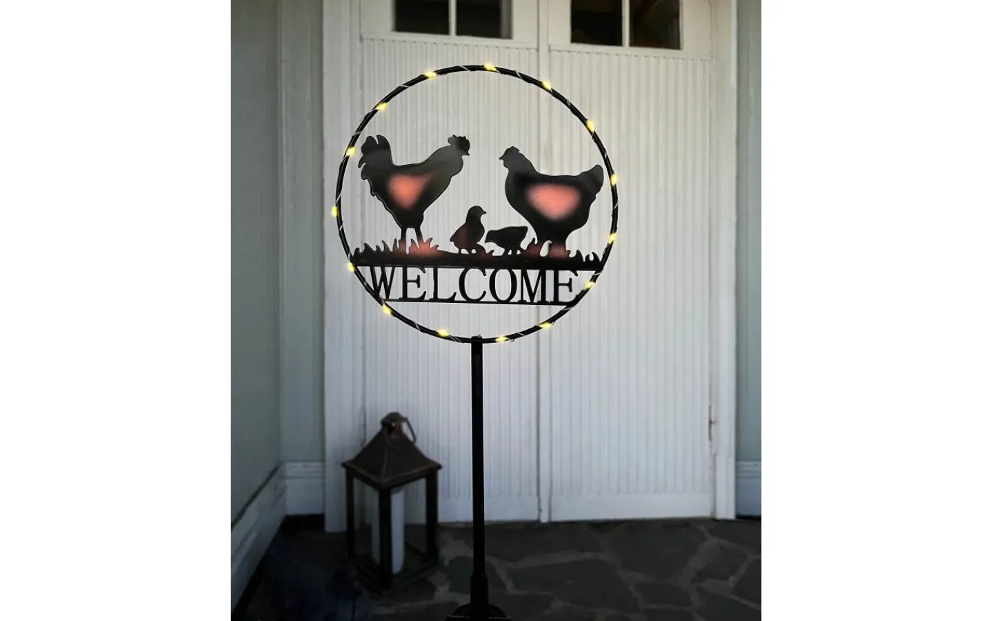 Solcellslampor Stig & Mark|Visa Alla Solcellslampor<Star Trading Welcome Solcellsllampa 75cm Svart