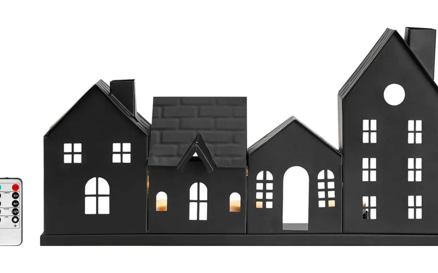 Wells Batteridriven Bordsdekoration Svart