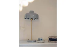 PR Home Wells Bordslampa 50cm Denim/Guld* Bordslampor