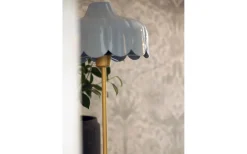 PR Home Wells Bordslampa 50cm Denim/Guld* Bordslampor
