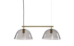 Wendo Taklampa 70cm 2L Mässing/Rök