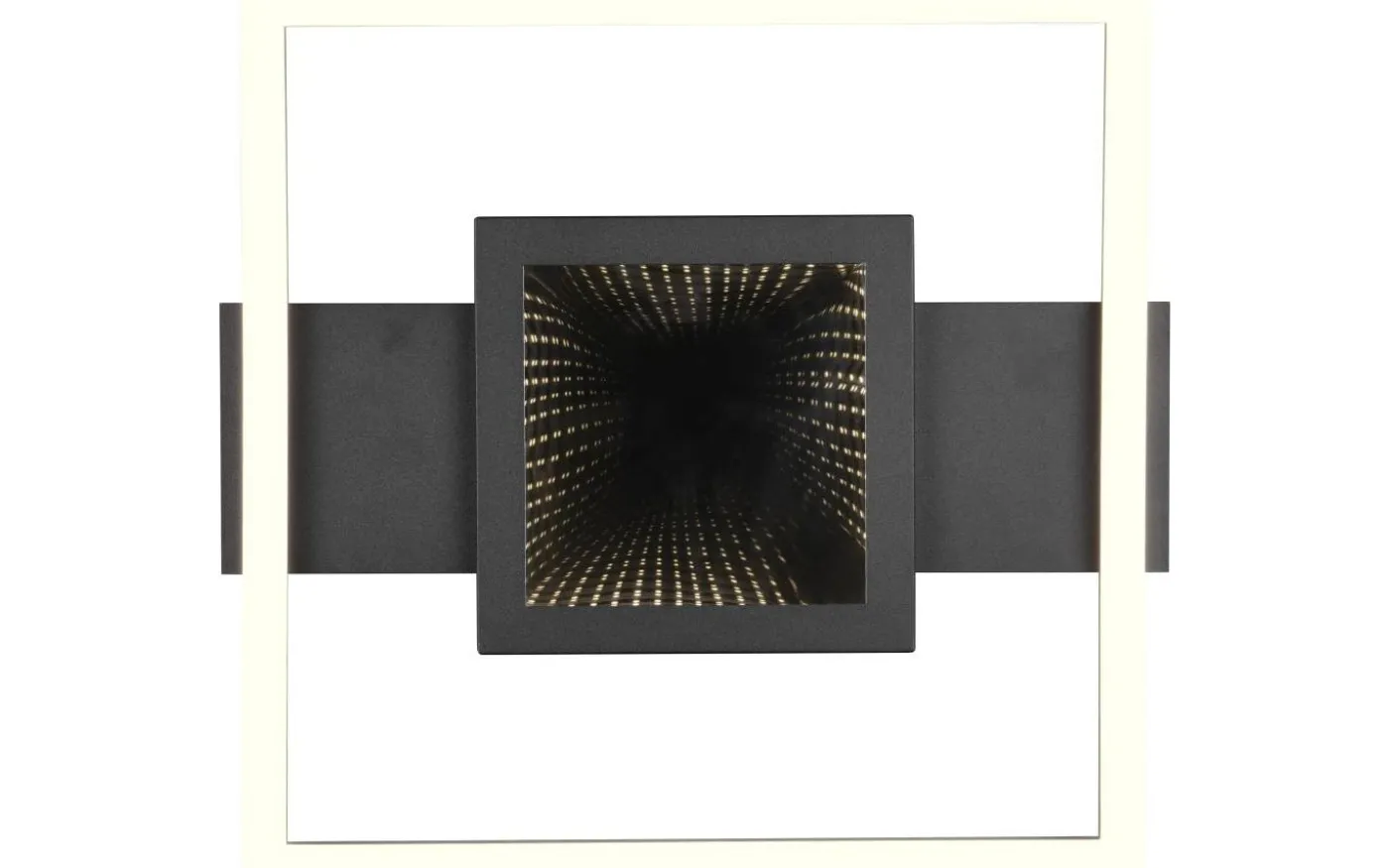 Wheeler Plafond LED fyrkantig mattsvart 3000K