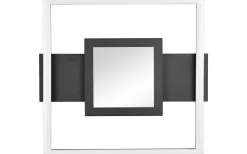 Wheeler Plafond LED fyrkantig mattsvart 3000K