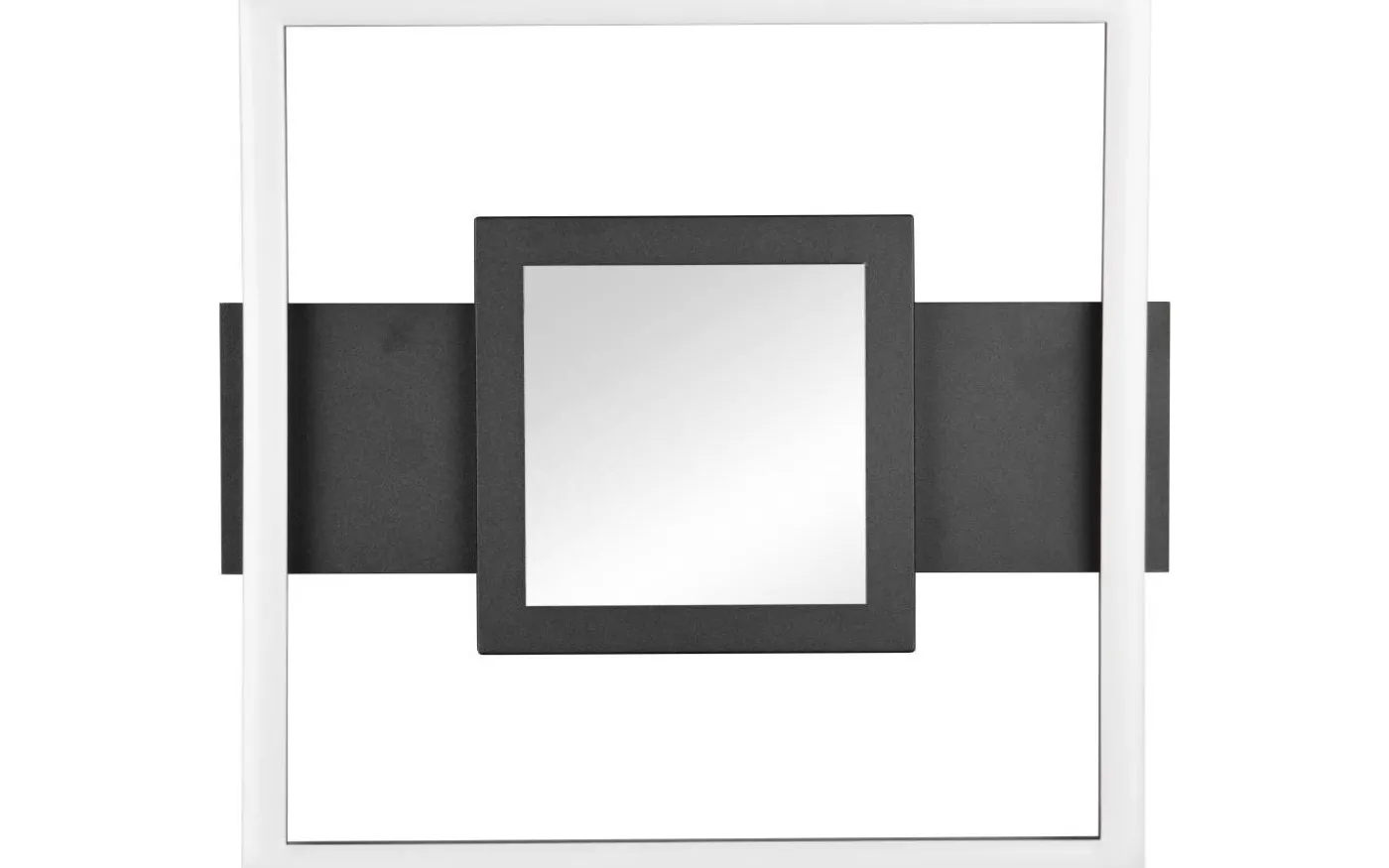 Wheeler Plafond LED fyrkantig mattsvart 3000K