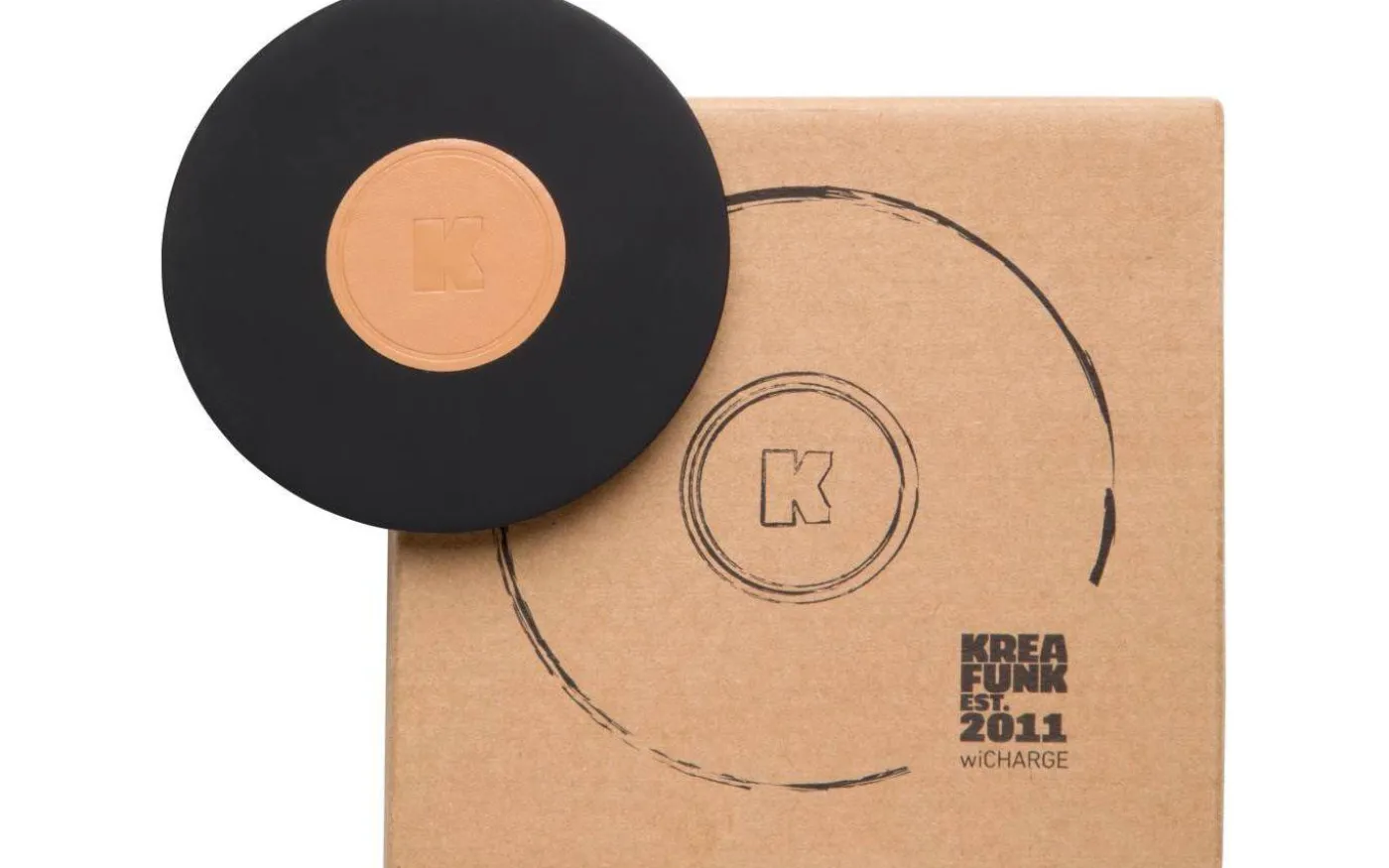 wiCharge Qi-Laddare Svart