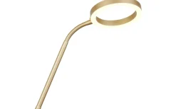 Uplight|Golvläslampor<Trio Lighting Willis Golvlampa LED guld