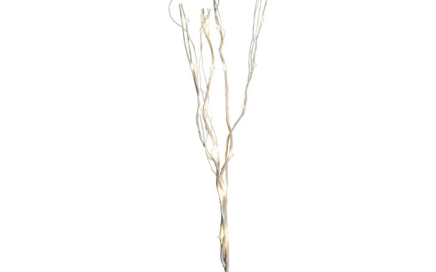 Star Trading Willow Dekorationskvist Dew Drop 60cm Vit* Inomhusdekorationer Batteri