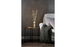 Star Trading Willow Dekorationskvist Dew Drop 60cm Vit* Inomhusdekorationer Batteri