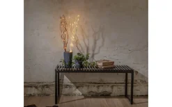 Star Trading Willow Dekorationskvist Dew Drop 60cm Vit* Inomhusdekorationer Batteri