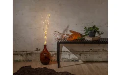 Star Trading Willow Dekorationskvist Dew Drop 60cm Vit* Inomhusdekorationer Batteri