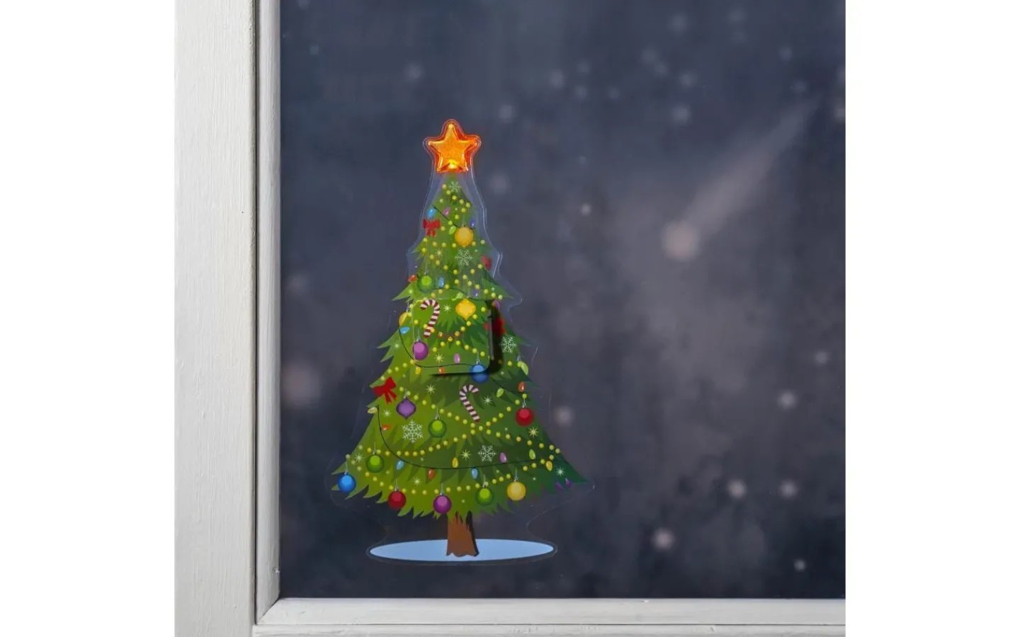 Batteri Julpynt Inomhus<Star Trading Windo Fönsterdekoration Julgran