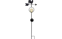 Star Trading Windy Solcellslampa 81cm Svart* Solcellslampor Stig & Mark|Visa Alla Solcellslampor