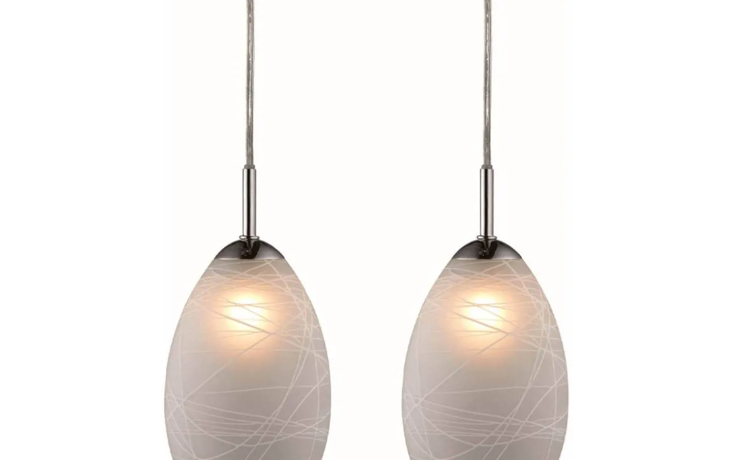 Halo Design Winner Fönsterlampor 2-Pack Opal/Krom* Fönsterlampor