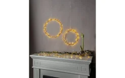 Inomhusdekorationer Batteri<Star Trading Winny Batteridriven Dekoration 38cm Mässing/Guld