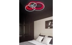 Plafonder<Trio Lighting Winona Plafond LED mattsvart RGB