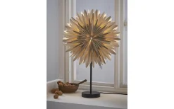 Exklusiva Pappersstjärnor|Visa Alla Julstjärnor<Star Trading Winter Julstjärna på Fot 62cm Beige