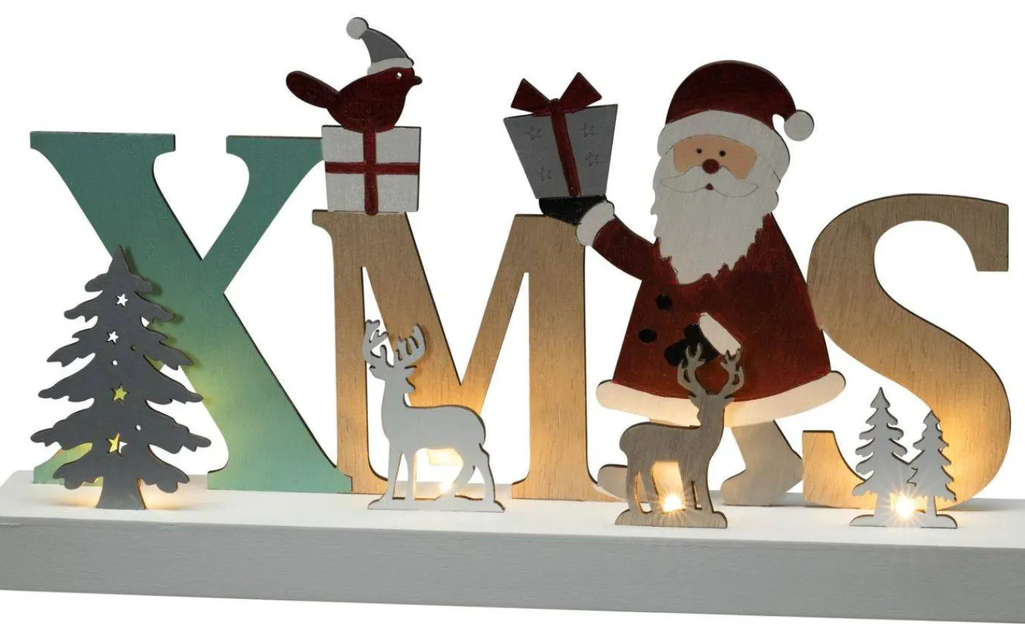 Julbyar Och Figurer<Konstsmide Winterland Batteridriven Siluett Xmas