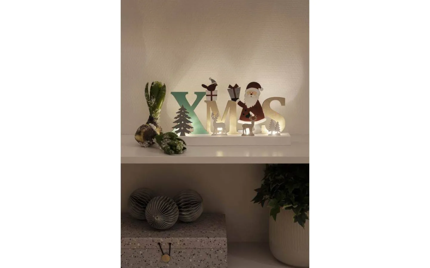 Julbyar Och Figurer<Konstsmide Winterland Batteridriven Siluett Xmas