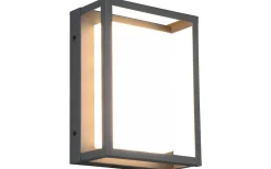 Trio Lighting Witham Vägglampa LED antracit IP54* Vägglampor Utomhus