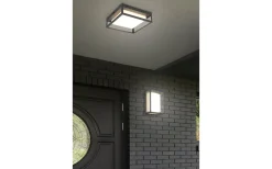 Trio Lighting Witham Vägglampa LED antracit IP54* Vägglampor Utomhus