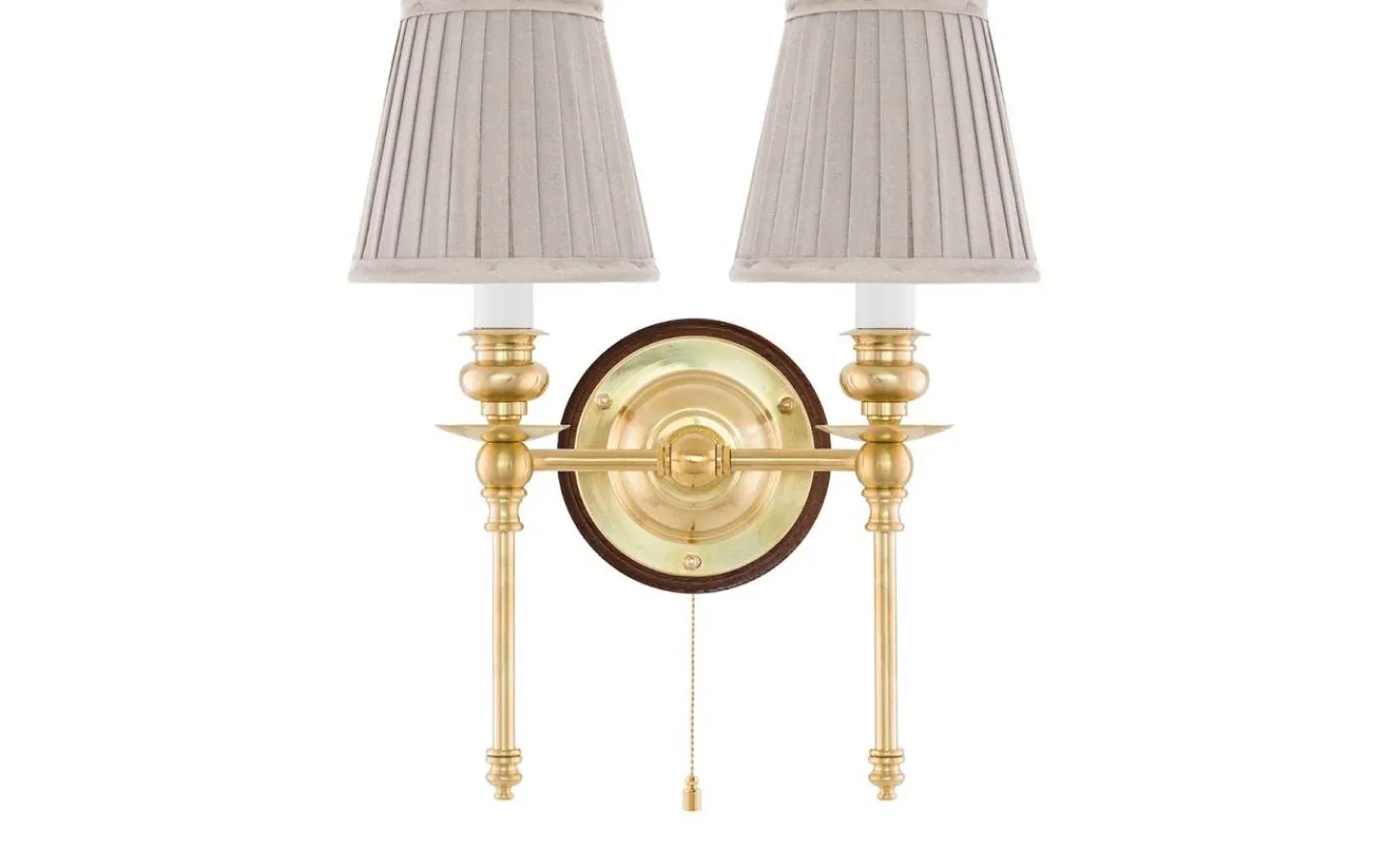 Lampetter<Karlskrona Lampfabrik Wivallius - Mässing / Brytare / Brunt fäste