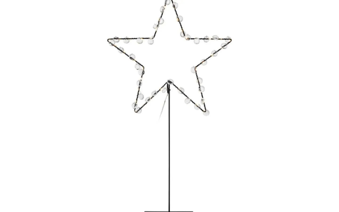 Markslojd Wivi Julstjärna LED Chaser 53cm Svart IP44* Visa Alla Julstjärnor|Julstjärnor På Fot