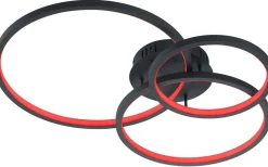 Trio Lighting WiZ Aaron Plafond LED antracit RGBW* Plafonder