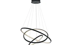 Trio Lighting WiZ Aaron Taklampa 80cm LED antracit RGBW* Stora Taklampor Ø70-150 Cm