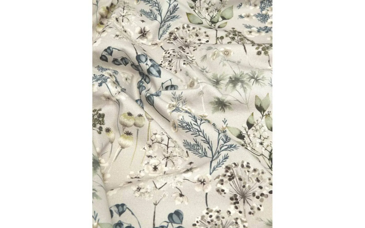 Bomullstyg Metervara|Visa Alla Tyger I Metervara<Svanefors Wood Bomullstyg Metervara 140cm Dimma