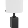 Bordslampor<By Rydens Woody Bordslampa 41cm Svart/Vit