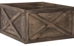 Woody Julgranslåda Brun