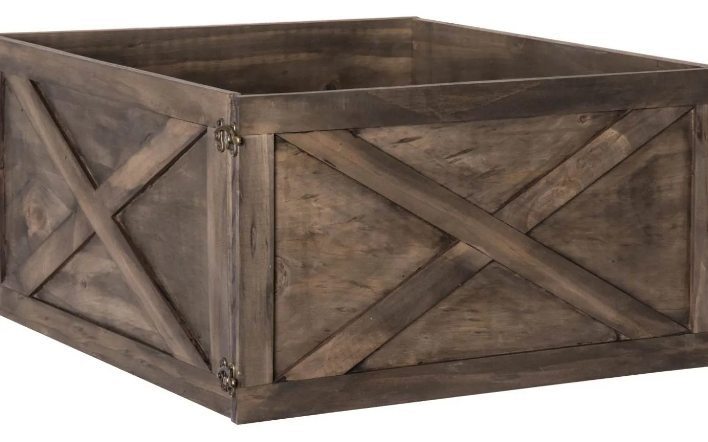 Woody Julgranslåda Brun