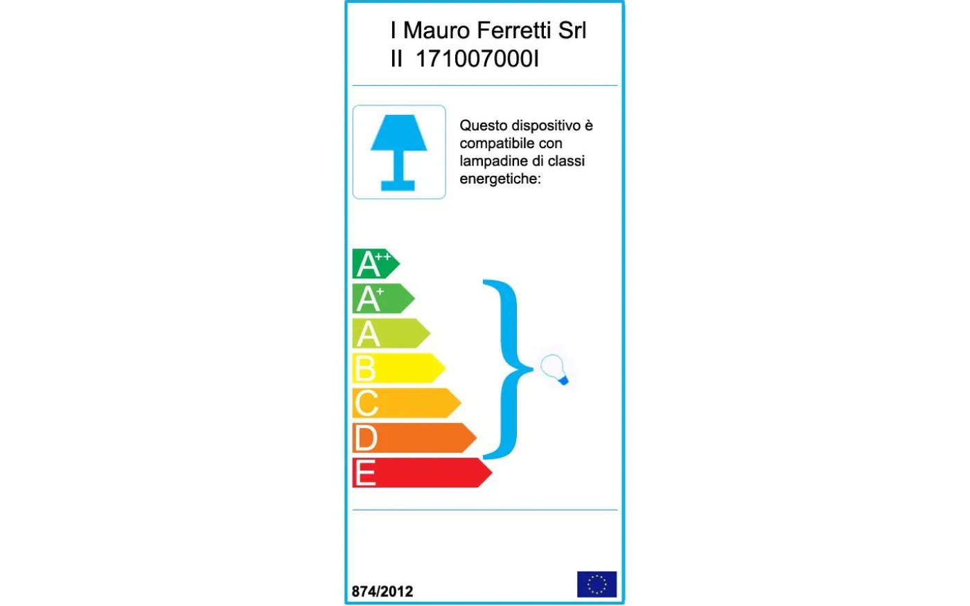 World Bordslampa 40cm Brun