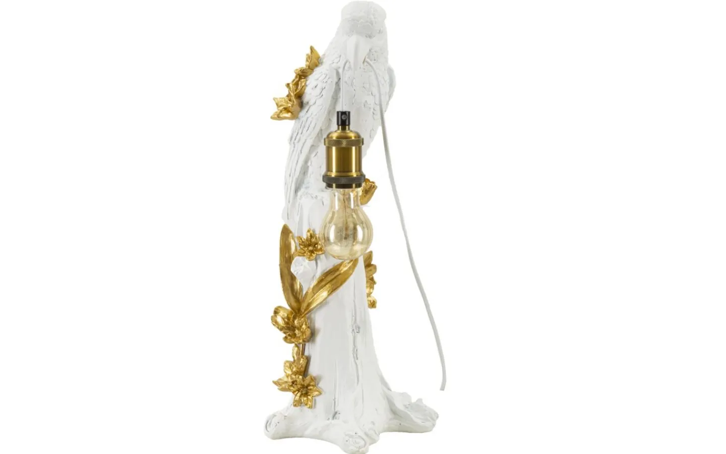 Mauro Ferretti Xenon Bordslampa Papegoja 50,5cm Vit* Bordslampor