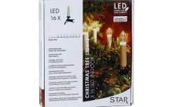 Xmas Julgransbelysning 16L LED Dubbelledad Inomhus