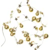 Batteri Julpynt Inomhus<Star Trading X-mas Ljusslinga 90cm Guld