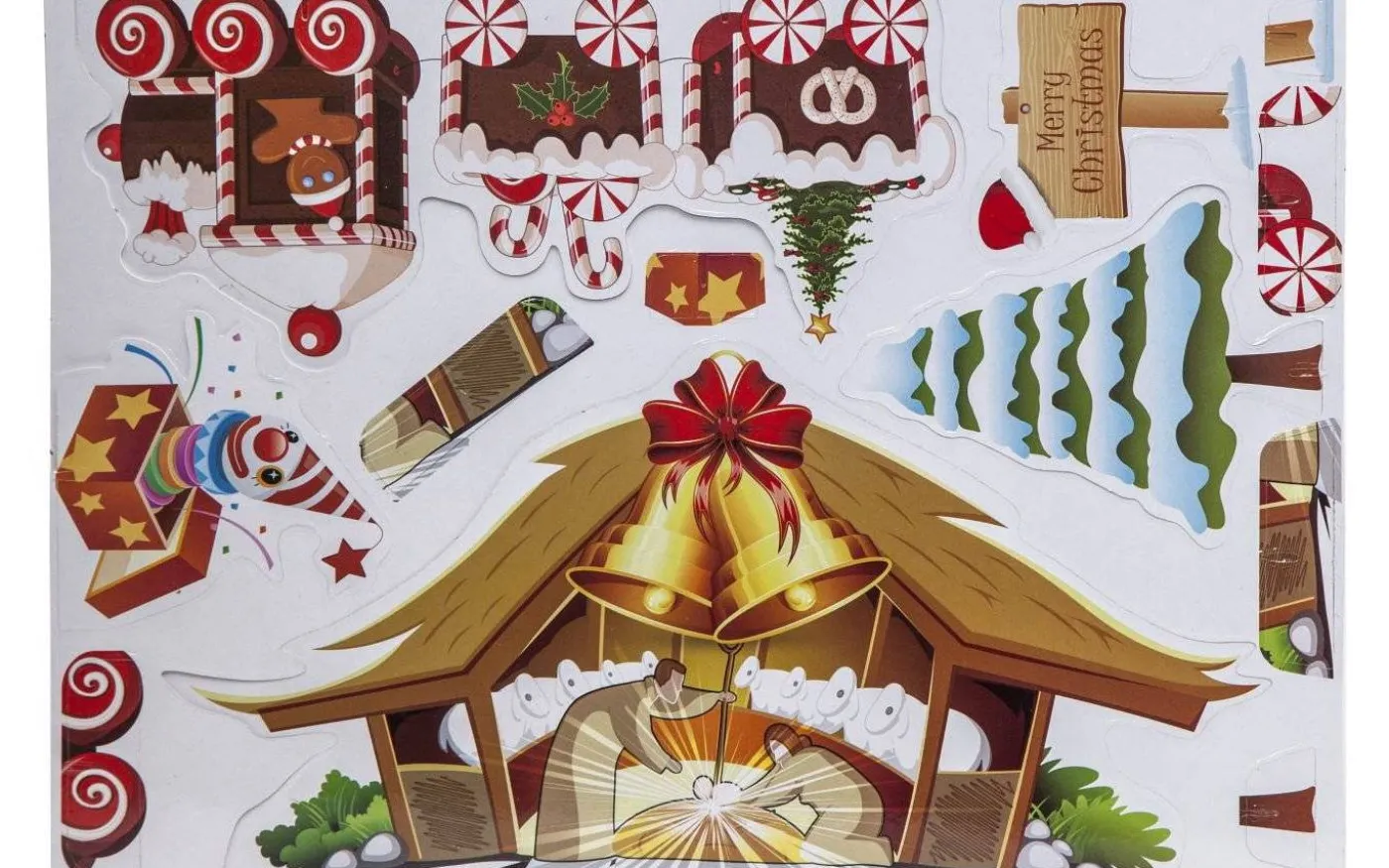 X-mas Train Batteridrivet Jultåg 1m