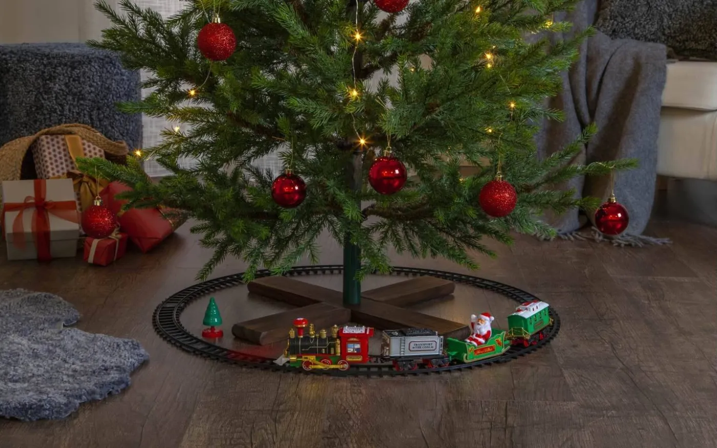 X-mas Train Batteridrivet Jultåg 1m