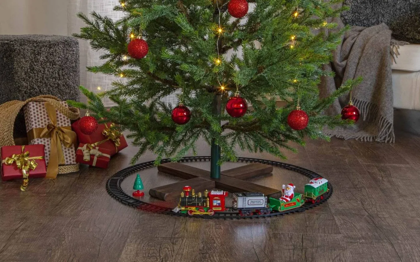 X-mas Train Batteridrivet Jultåg 1m