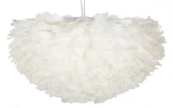 Mauro Ferretti Xtreme Taklampa Fjädrar 60cm Vit* Stora Taklampor Ø50-69 Cm