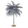 Mauro Ferretti Yoga Bordslampa Palm 60cm Grå/Guld* Bordslampor