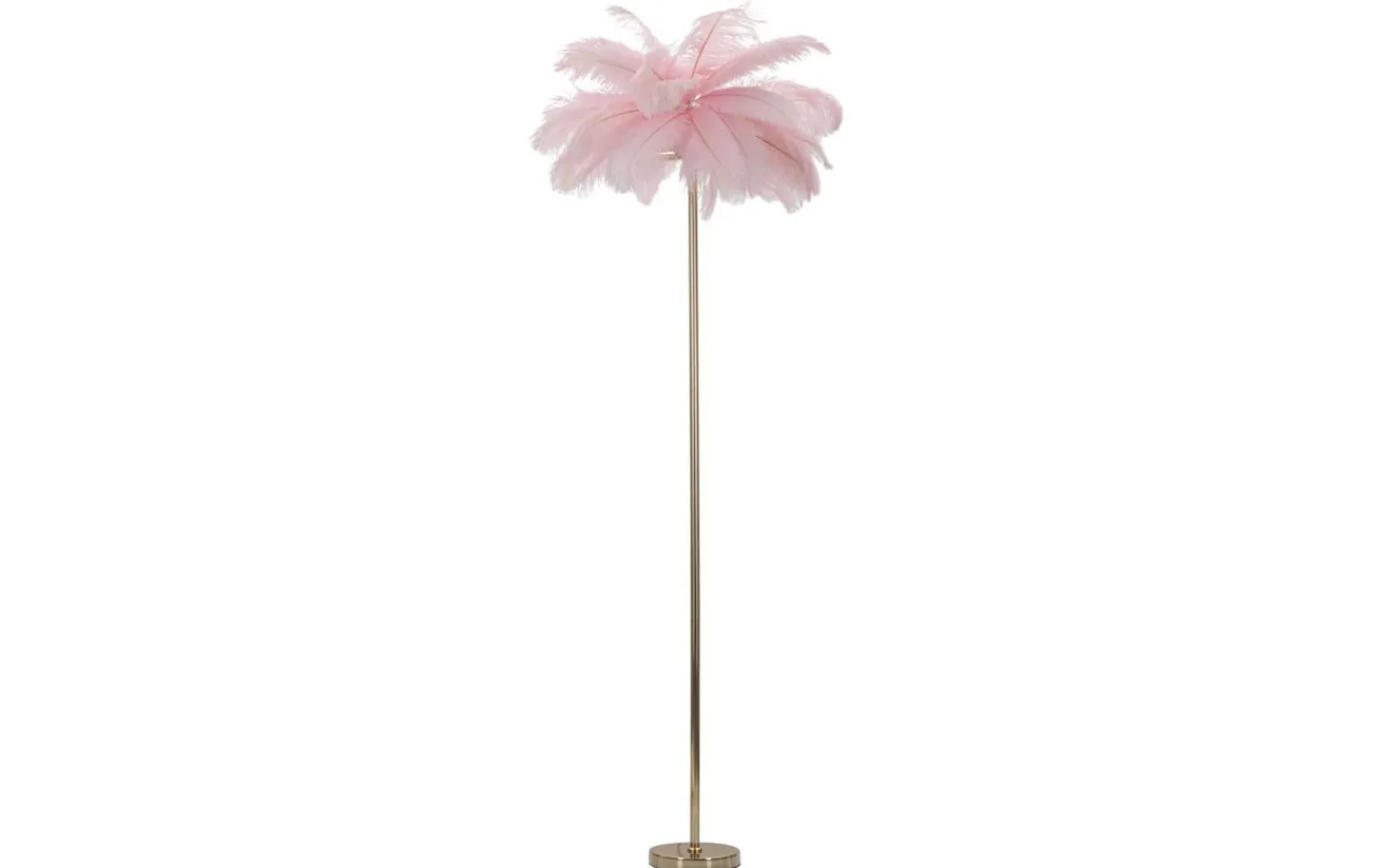 Mauro Ferretti Yoga Golvlampa Palm 160cm Rosa/Guld* Golvlampor