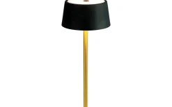 Dyberg Larsen Yoyo Uppladdningsbar Bordslampa 33cm LED 3000K 5,2W Svart/Mässing* Uppladdningsbara Lampor Inomhus|Bordslampor