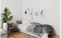 By Rydens Yukon Vägglampa 49cm Matt Svart* Läslampor