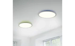 Plafonder<Trio Lighting Yuma Plafond LED 40cm grå/vit RGB