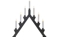 Star Trading Zack Adventsljusstake Mörkgrå 53cm* Visa Alla Adventsljusstakar|Adventsljusstakar 31-60 Cm