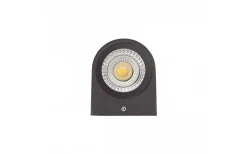 Rendl Zack I Vägglampa Antrasitgrå LED 3W IP54 3000K* Upp Eller Nedljus Lampor|Vägglampor Utomhus