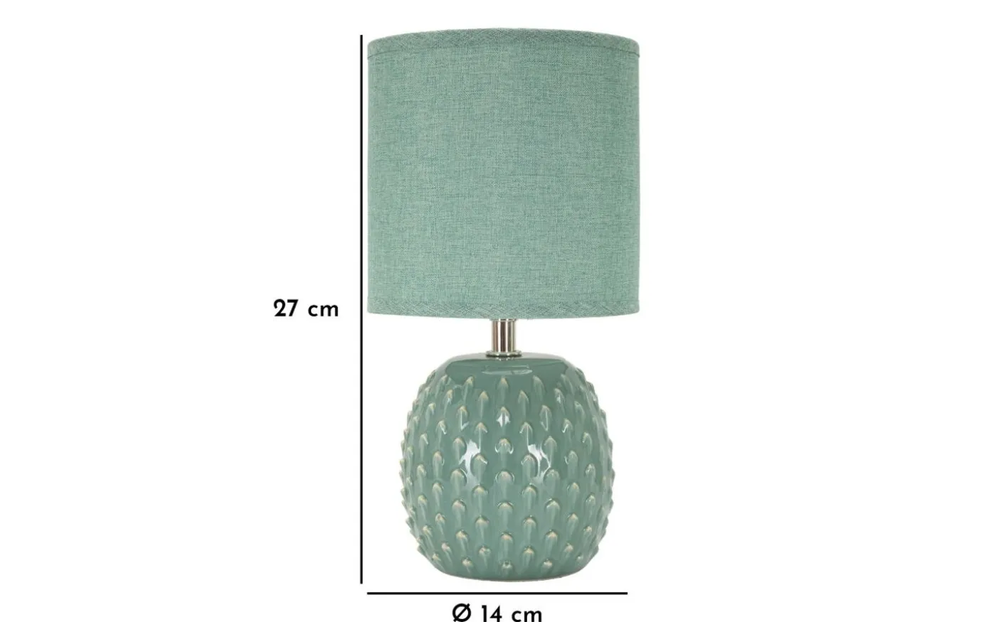 Zaffiro Bordslampa 27cm Turkos